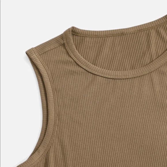SHEIN | Ribbed Tank Bodysuit - Picture 4 of 11